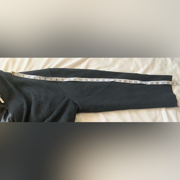 New Avec Les Filles Black Double Breasted Hooded Robe Coat Size XL Anthropologie - Picture 10 of 15